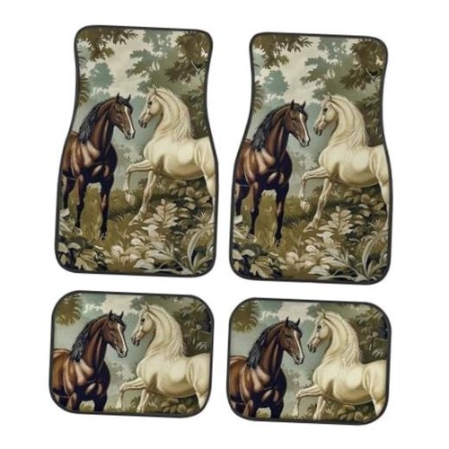 Pattern car floor mats - mats, full